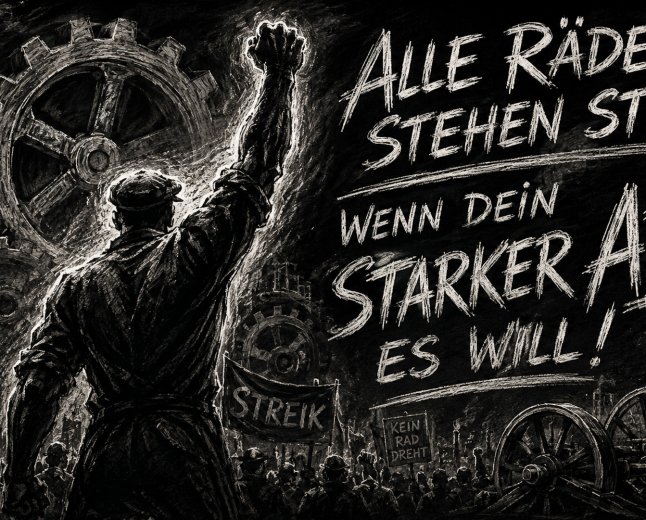 Vom einstigen Arbeitergruß zur Erinnerung an eine Tatsache