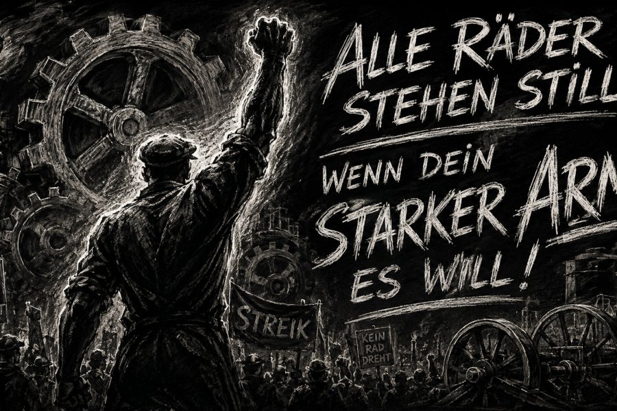 Vom einstigen Arbeitergruß zur Erinnerung an eine Tatsache
